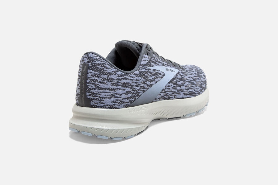 Brooks Launch 7 Road Running Shoes Womens - Grey/Blue - FKGJU-0843